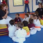 Learning life lessons through Martial Arts.
