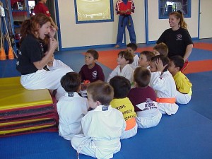 Learning life lessons through Martial Arts.