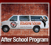 Karate Afterschool Program An exciting option for school age kids is our active Karate Afterschool Program