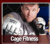 Cage Fitness designed by Matt Hughes Get a calorie burning mixed martial arts based workout in only 30 minutes.